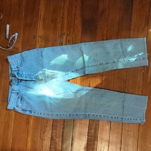 BDG high waisted slim straight jean